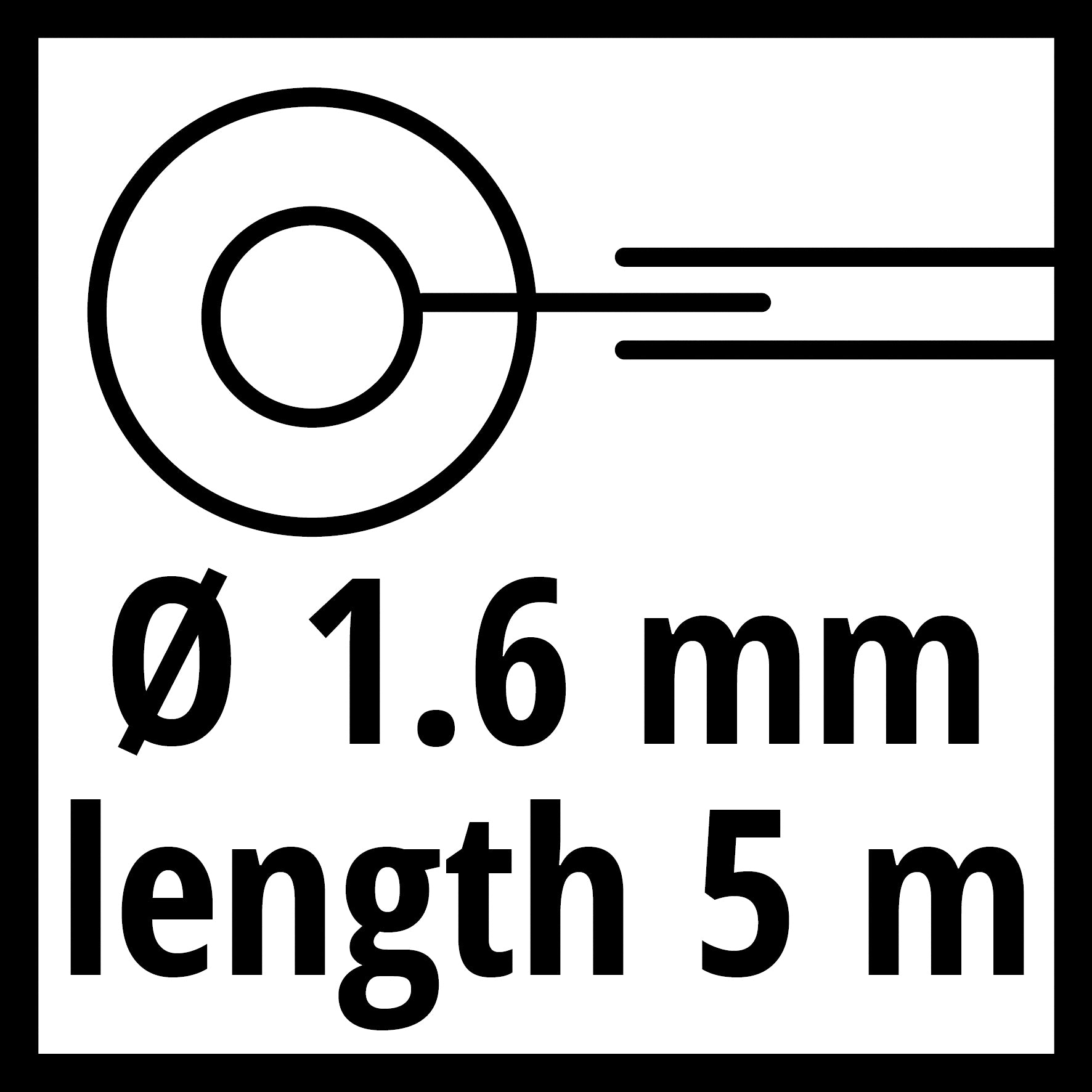 Ersatzfadenspule 5 m