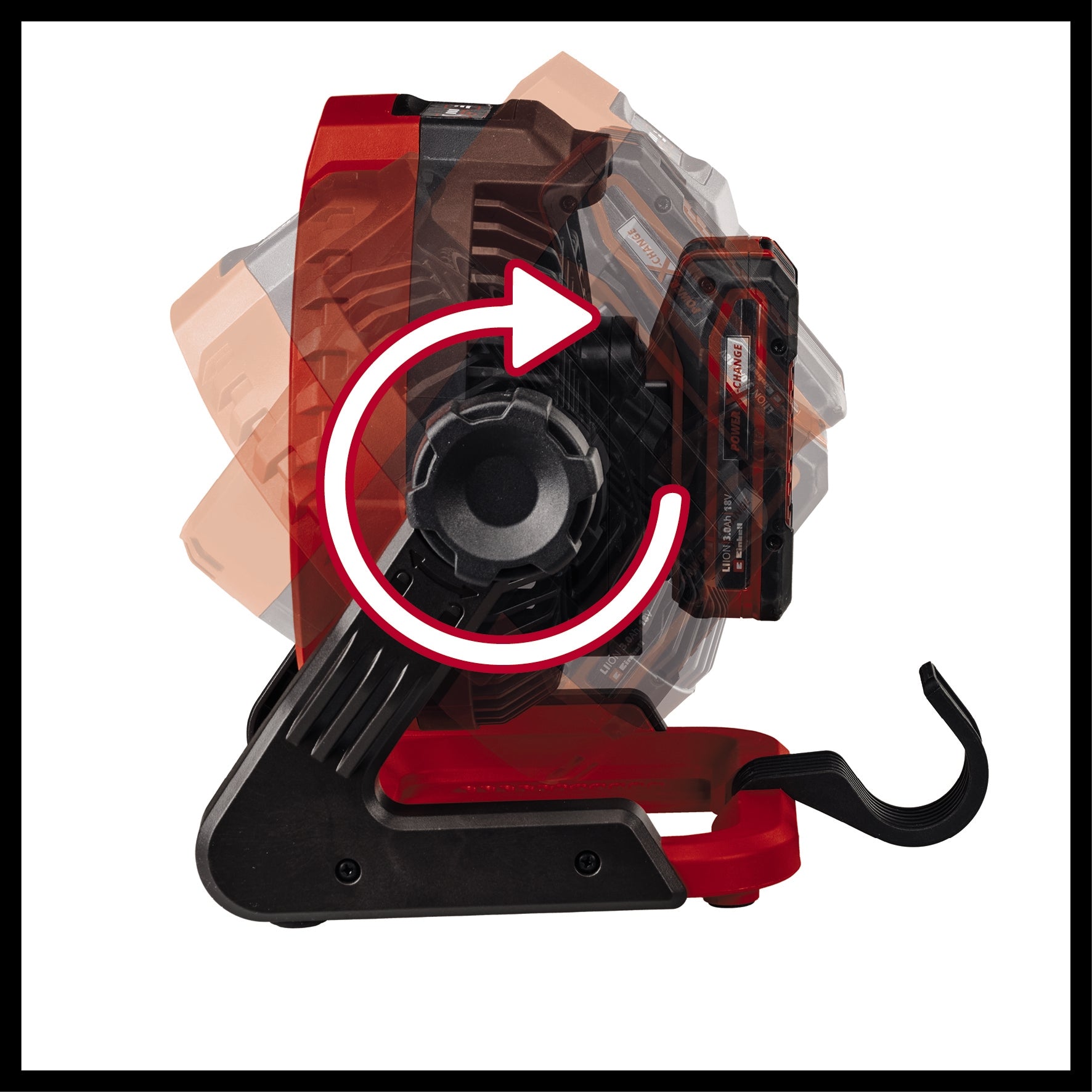 Akku-Ventilator GE-CF 18/2200 Li