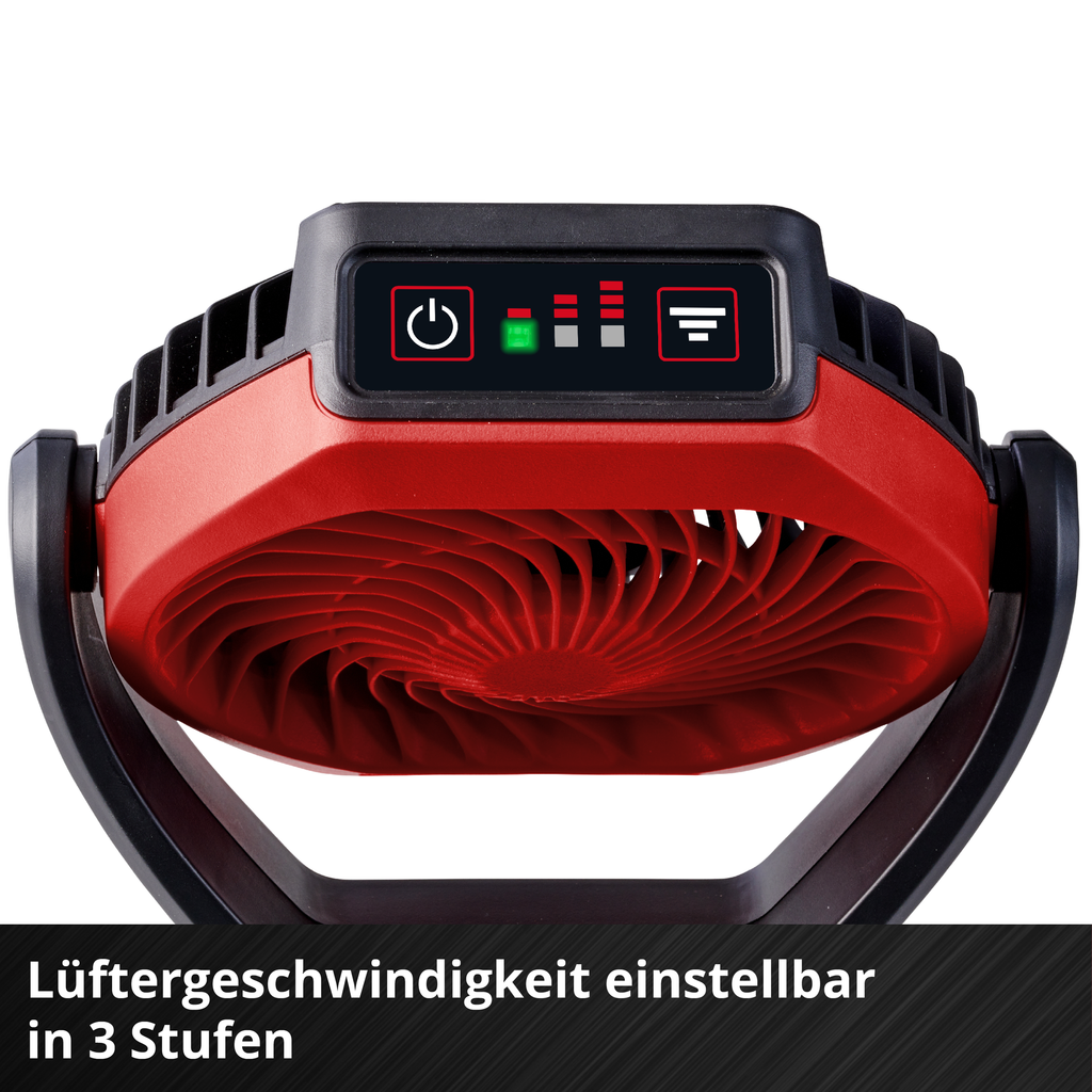 Akku-Ventilator GC-CF 18/110 Li-Solo
