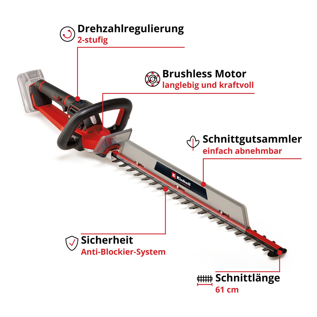 Akku-Heckenschere GP-CH 18/61 Li BL-Solo