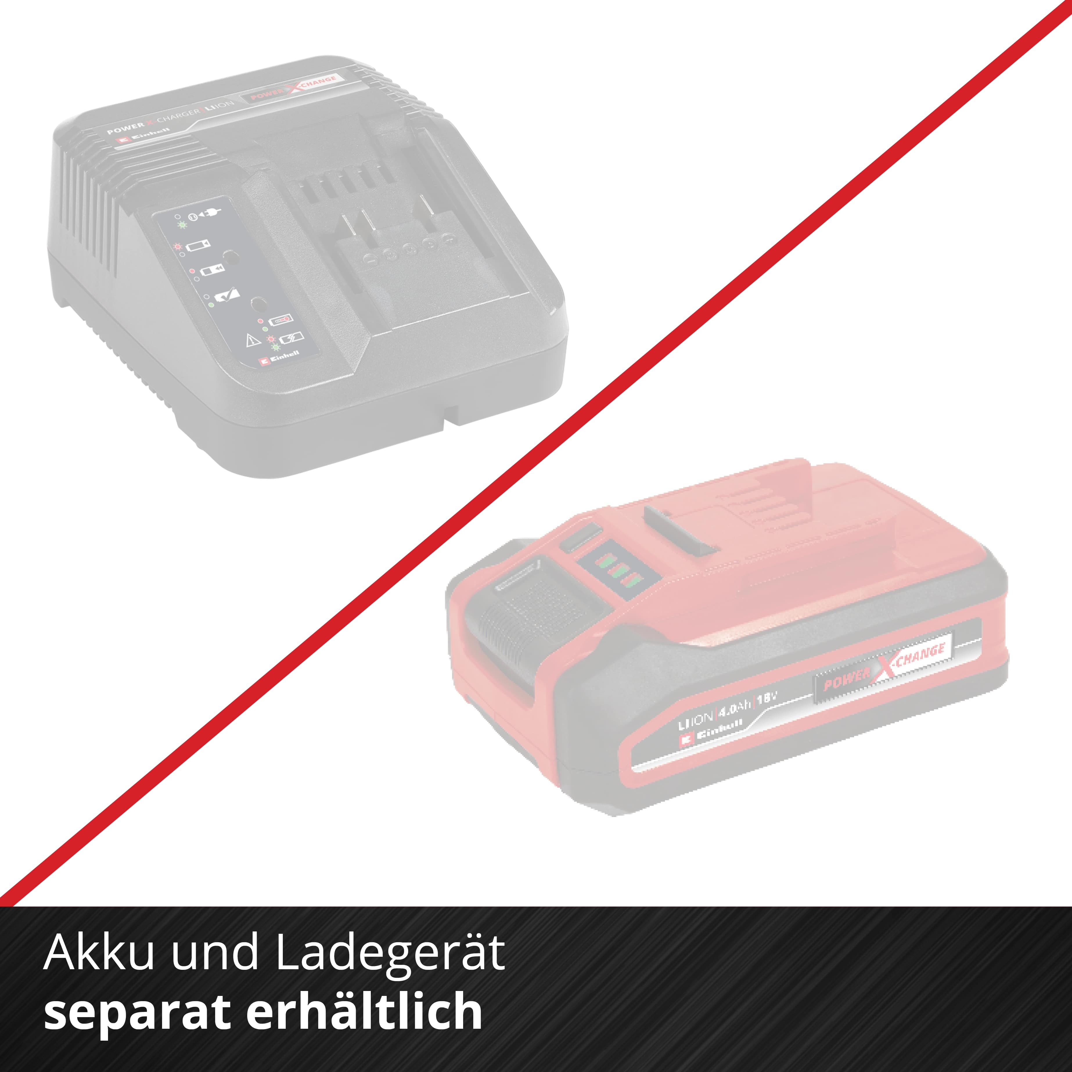 Akku-Rasentrimmer GE-CT 18 Li Solo, Power X-Change