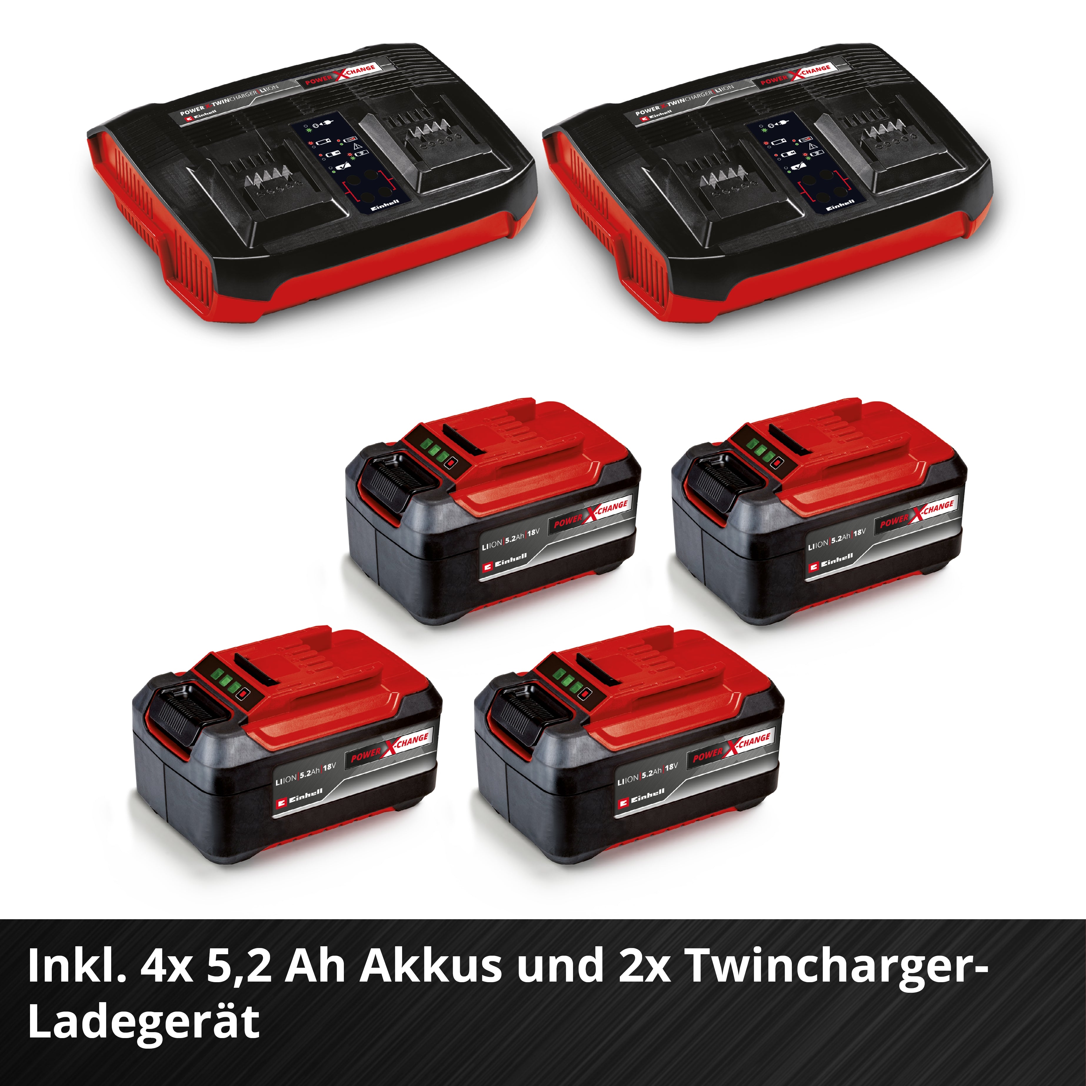 Akku-Rasenmäher GP-CM 36/52 S Li BL (4x5,2Ah)