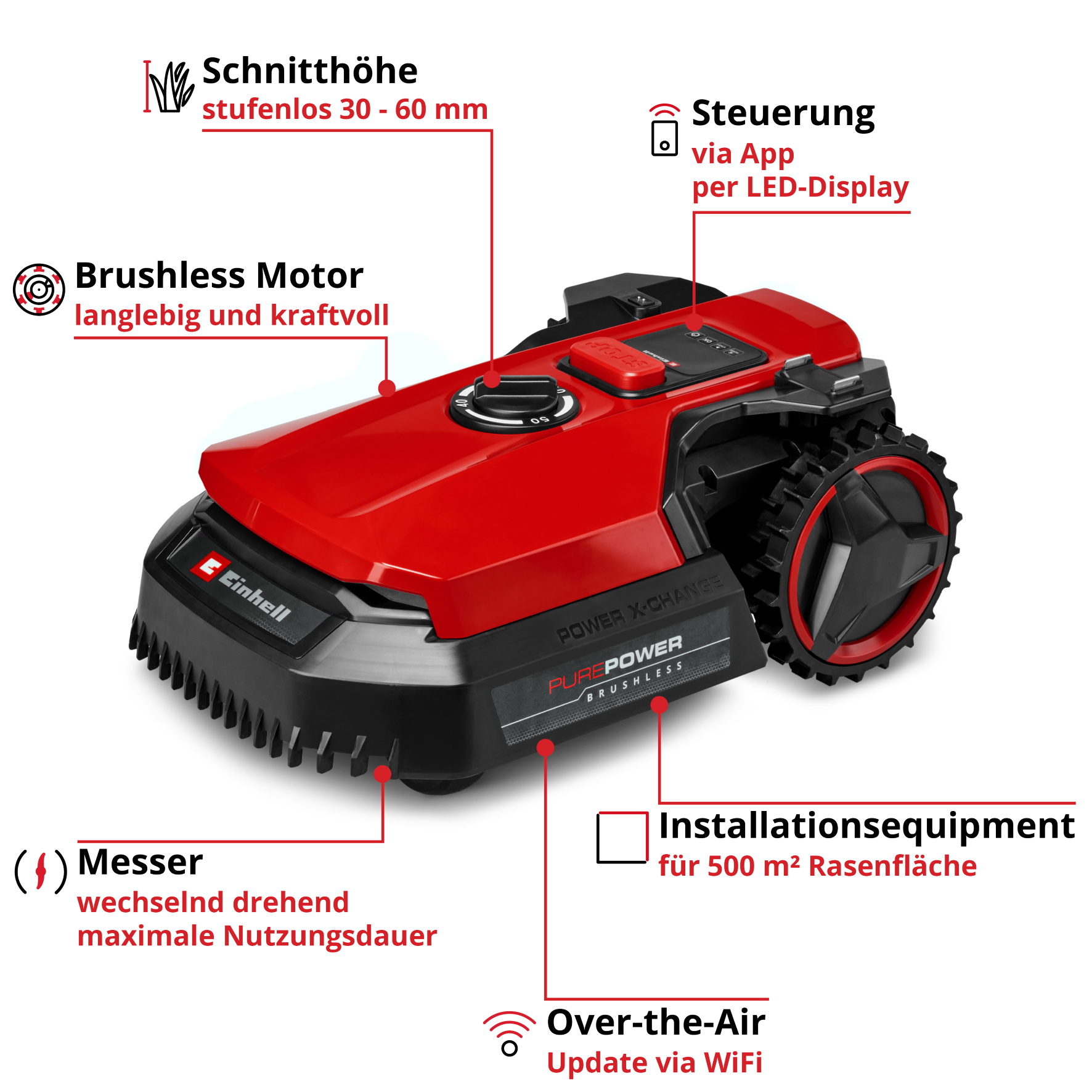 Mähroboter FREELEXO 500