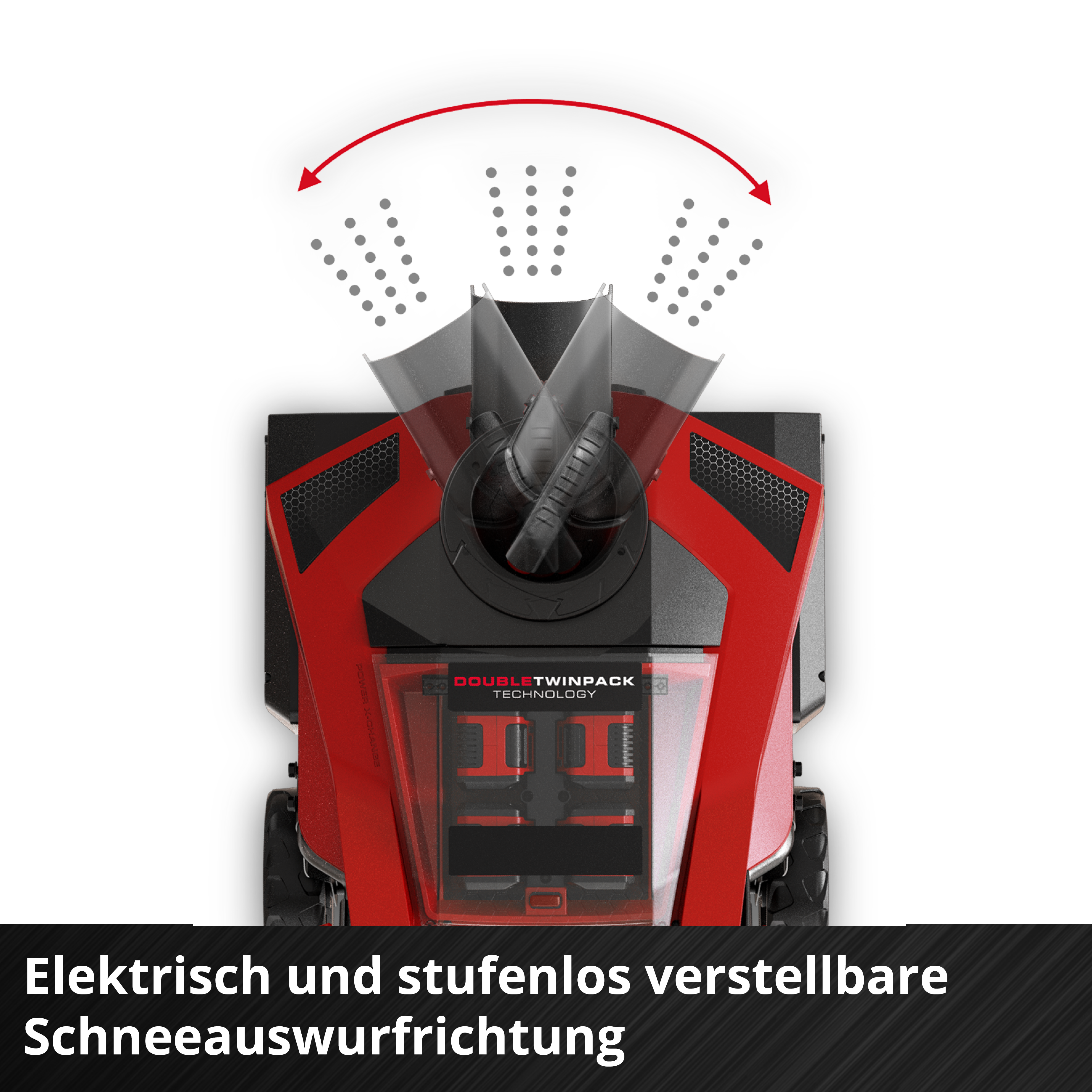 Einhell Professional Akku-Schneefräse GP-ST 36/53 Li E BL-Solo