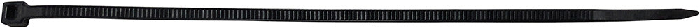 50 Kabelbinder 370 x 7,6 mm schwarz