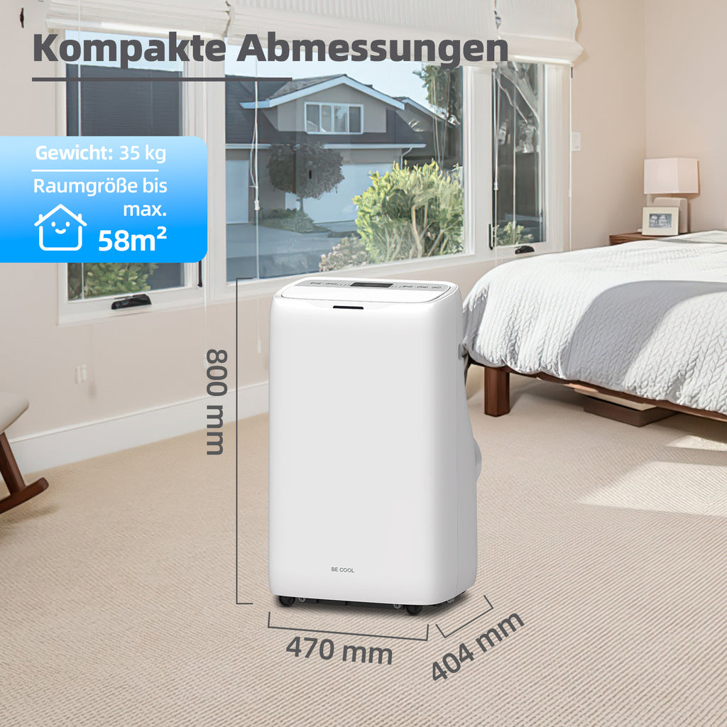 Klimagerät 16.000 BTU mit Heizfunktion und WIFI