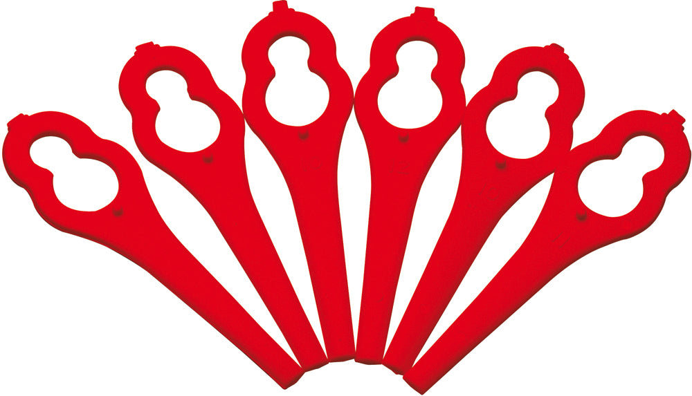 24 Kunststoffmesser, 26 cm