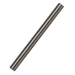 Drehling, rund, 8 mm x 100 mm