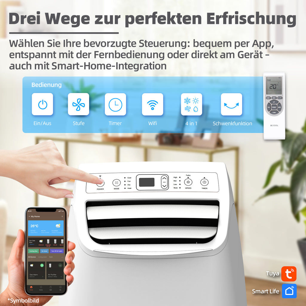 Mobile Split-Klimaanlage 12.000 BTU