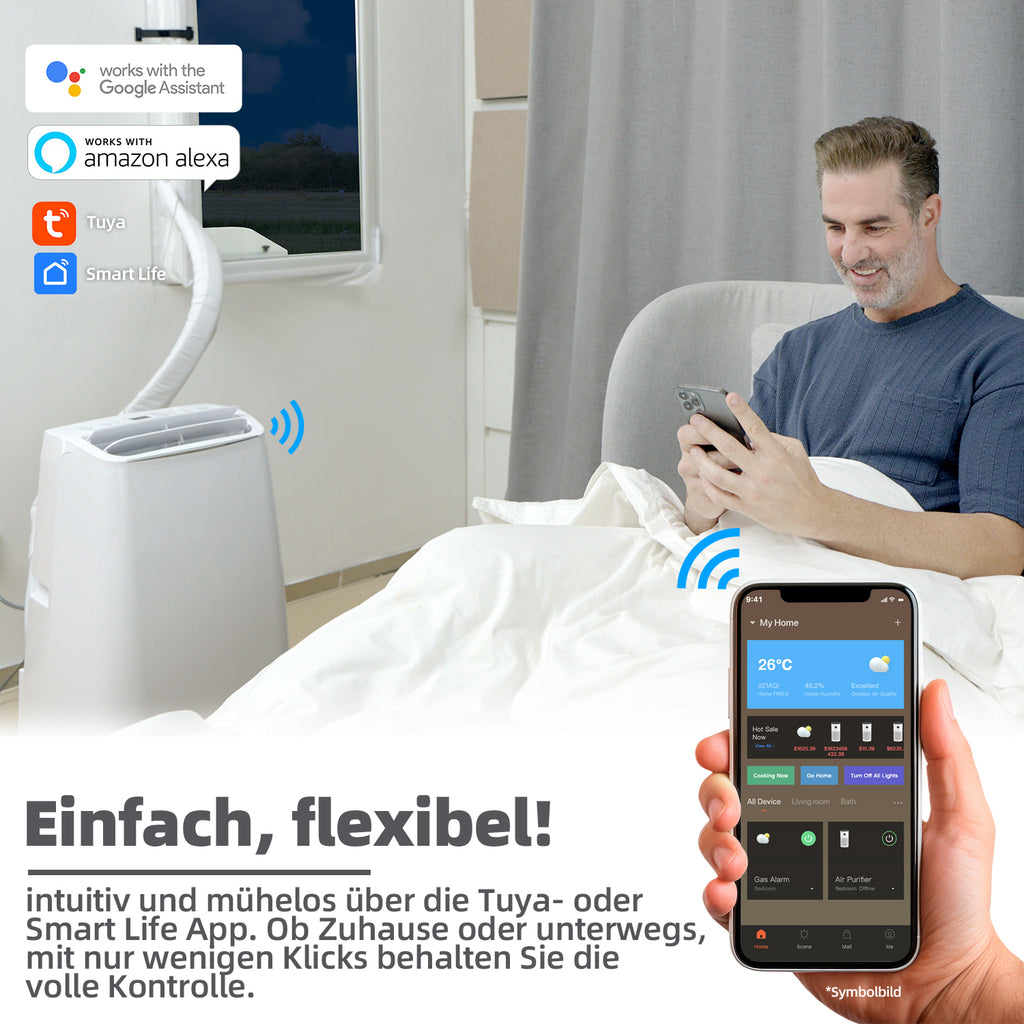 Mobile Split-Klimaanlage 12.000 BTU