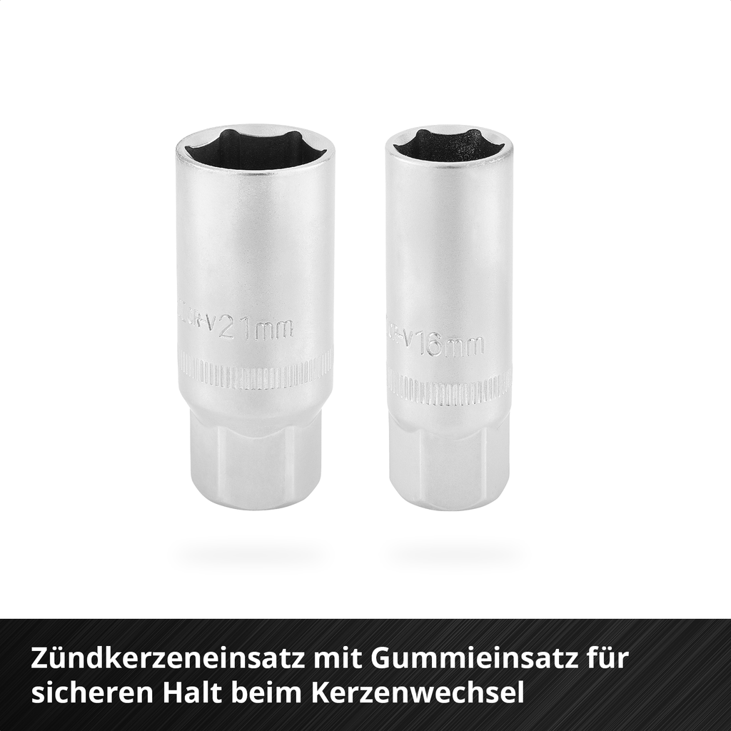 Einleger Stecknüsse und Ratschen 60-tlg.