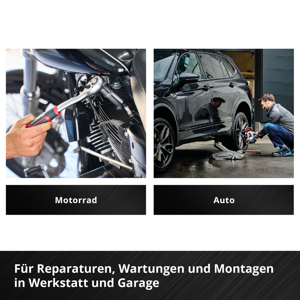 Einleger Stecknüsse und Ratschen 60-tlg.
