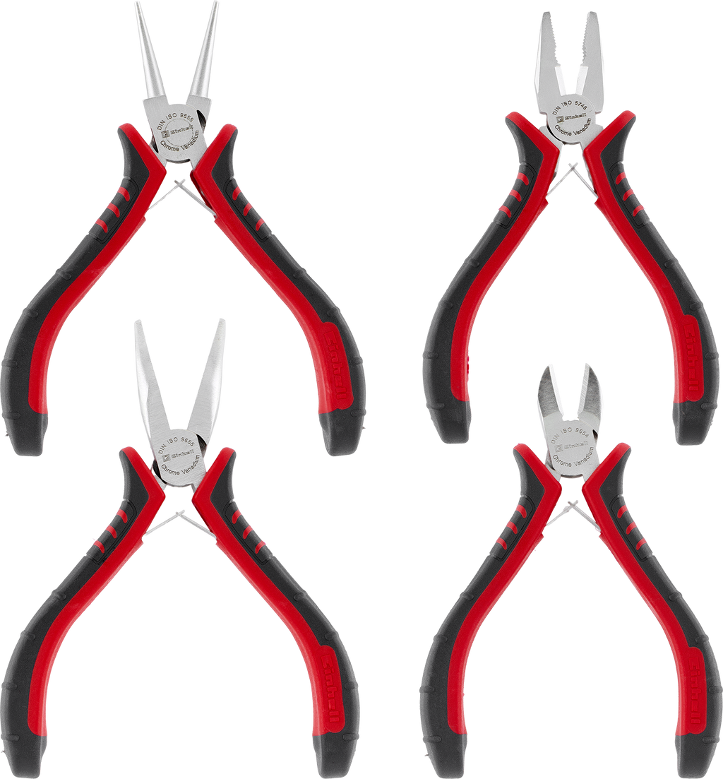 Feinmechaniker-Zangen-Set 4-tlg.