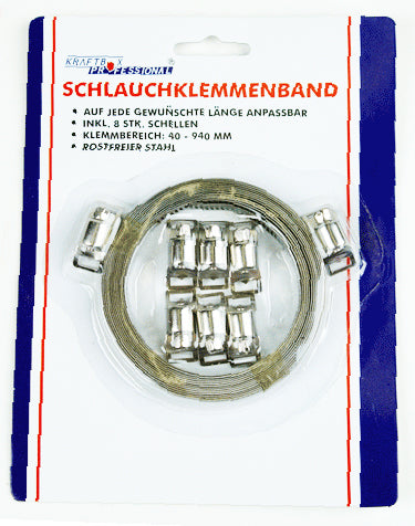 Schlauch-Klemmband 8 mm