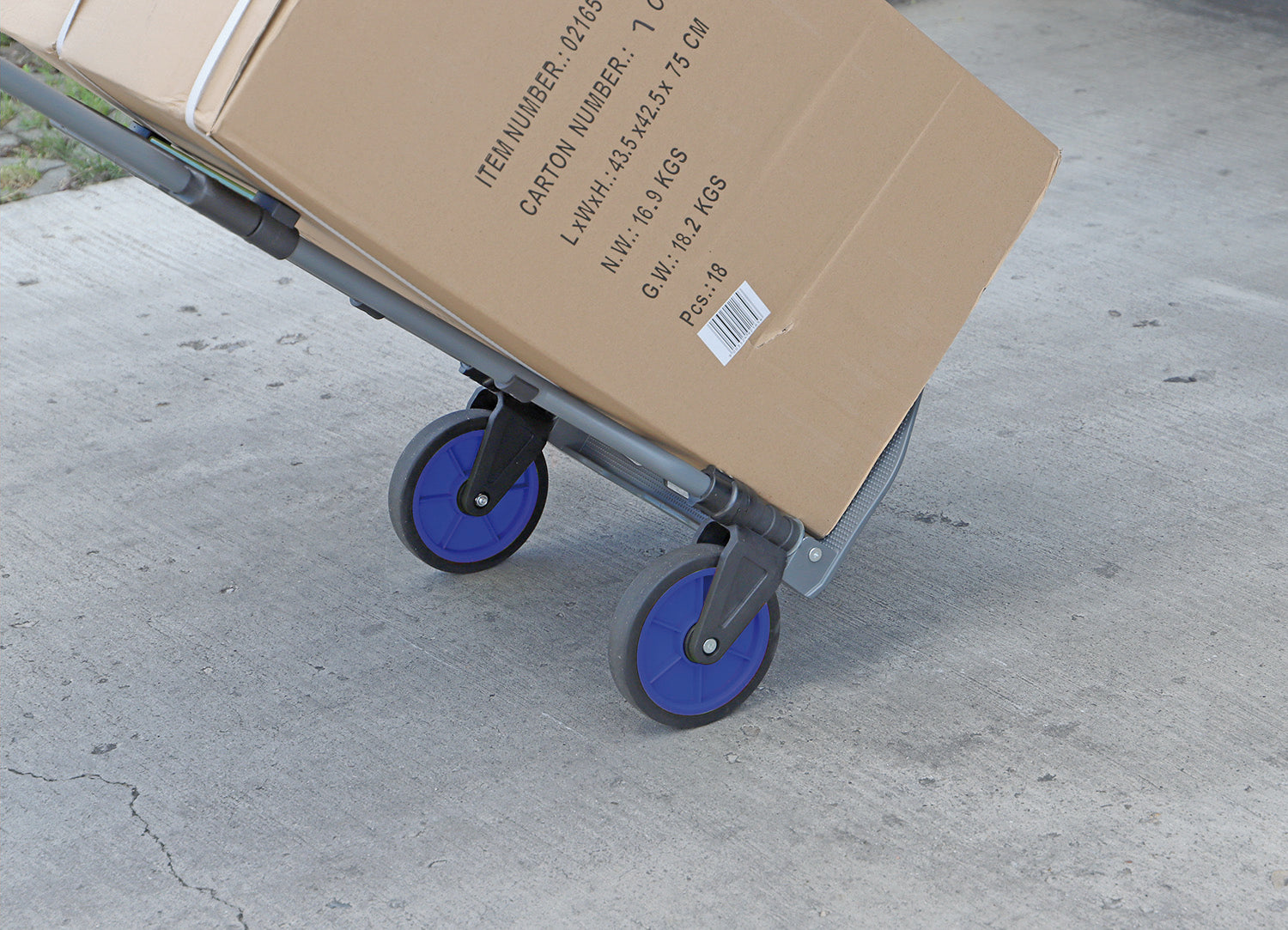 Sackrodel teleskopierbar 150 kg