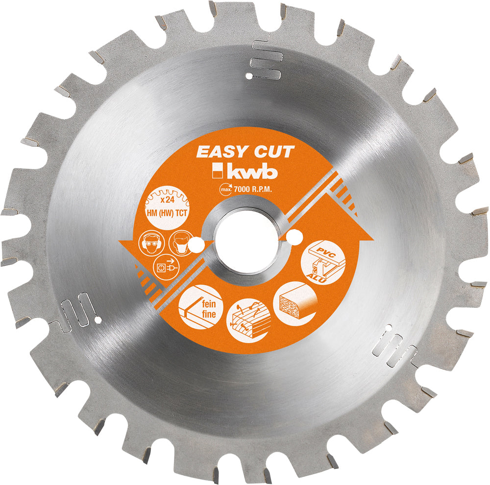 HM-Sägeblatt 150 x 20 mm Ø Easy Cut, 24 Zähne
