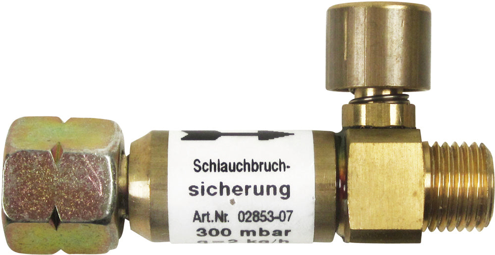 Schlauchbruchsicherung
