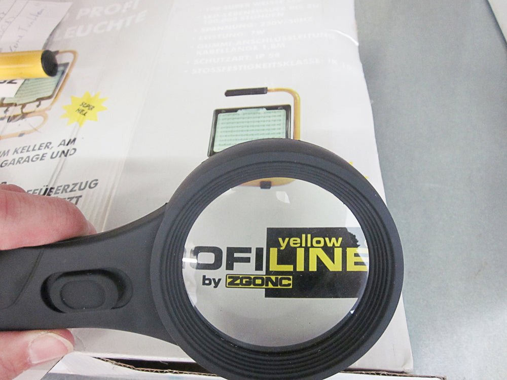 Hand-Lupe mit 6 LEDs