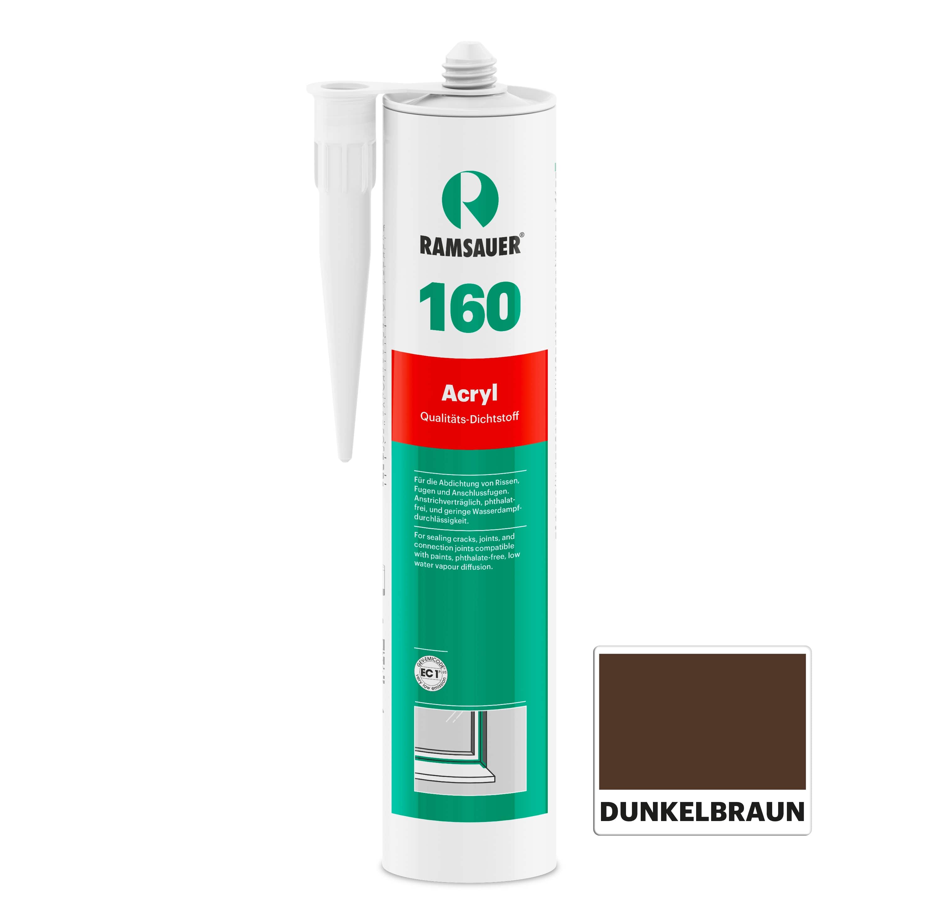 Acryl-Industrie-Dichtmasse braun 310 ml