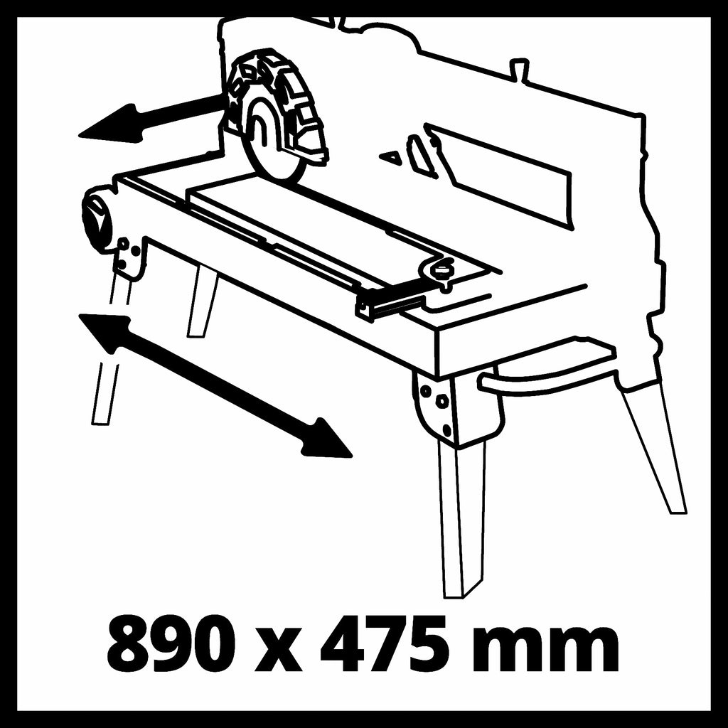 Fliesenschneidmaschine TE-TC 920 UL