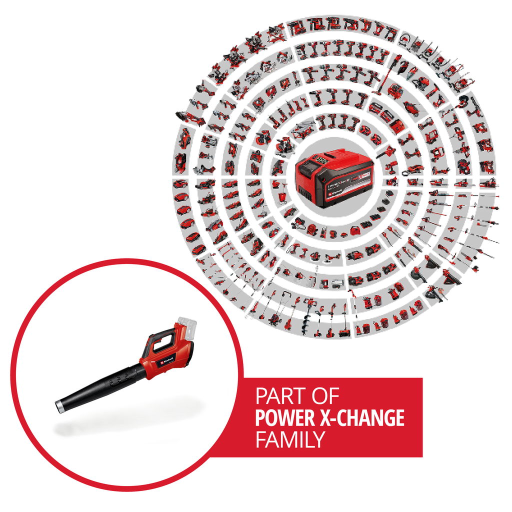 Akku-Laubbläser GP-LB 36/210 Li E Solo, Power X-Change