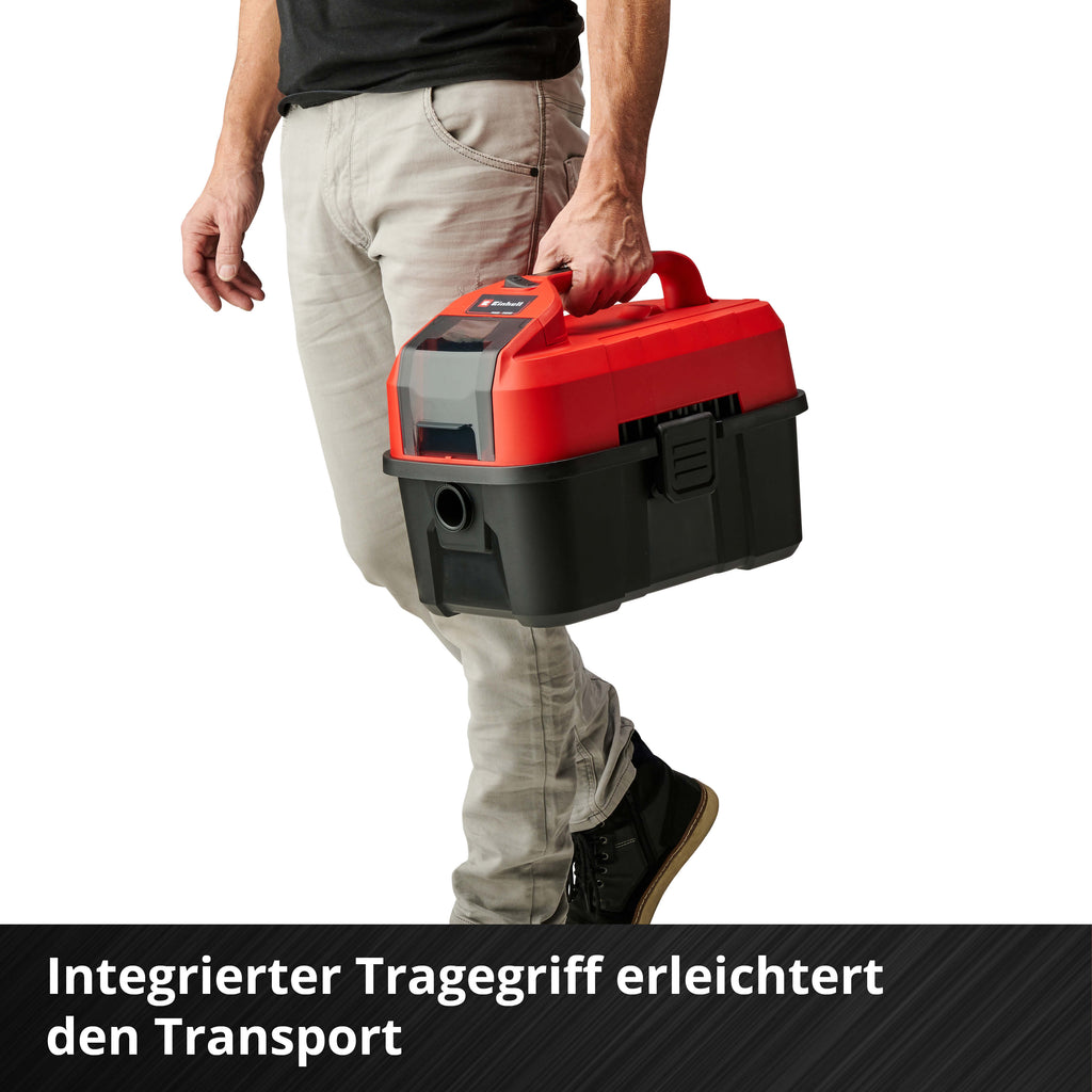 Akku-Nass- und Trockensauger TE-VC 18/10 Li Solo, Power X-Change