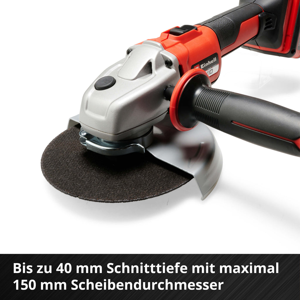 Akku-Winkelschleifer AXXIO 18/150, Power X-Change