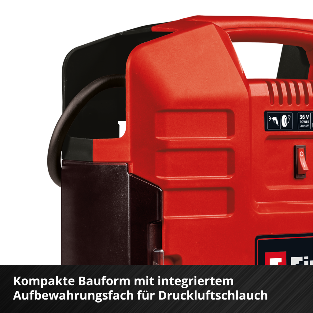 Akku-Koffer-Kompressor TE-AC 36/8 Li OF Set-Solo