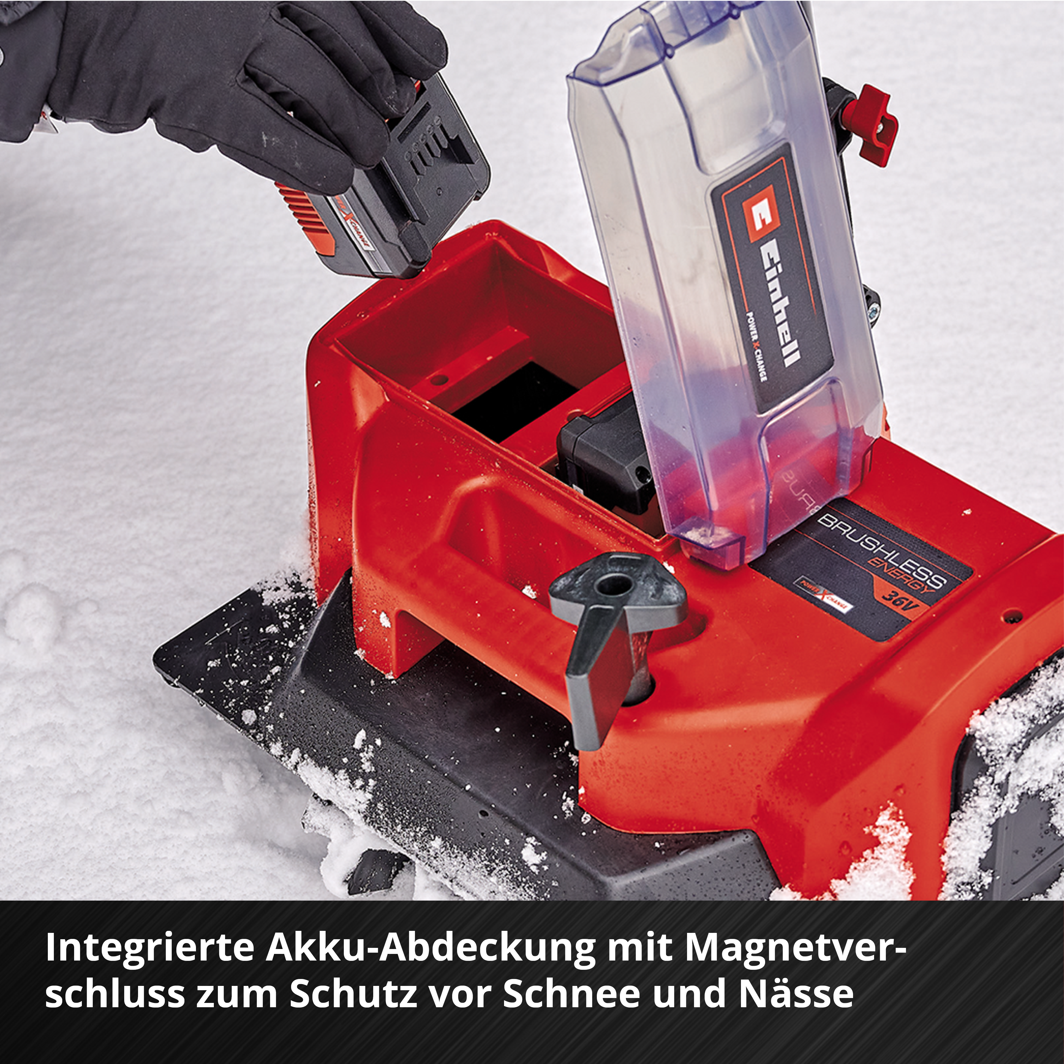 Akku-Schneefräse GE-ST 36/40 Li E-Solo