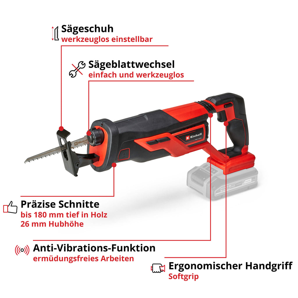 Akku-Säbelsäge TE-AP 18/26 Li - Solo