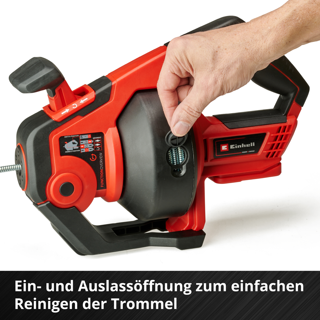 Akku-Rohrreiniger TE-DA 18/760 Li Solo