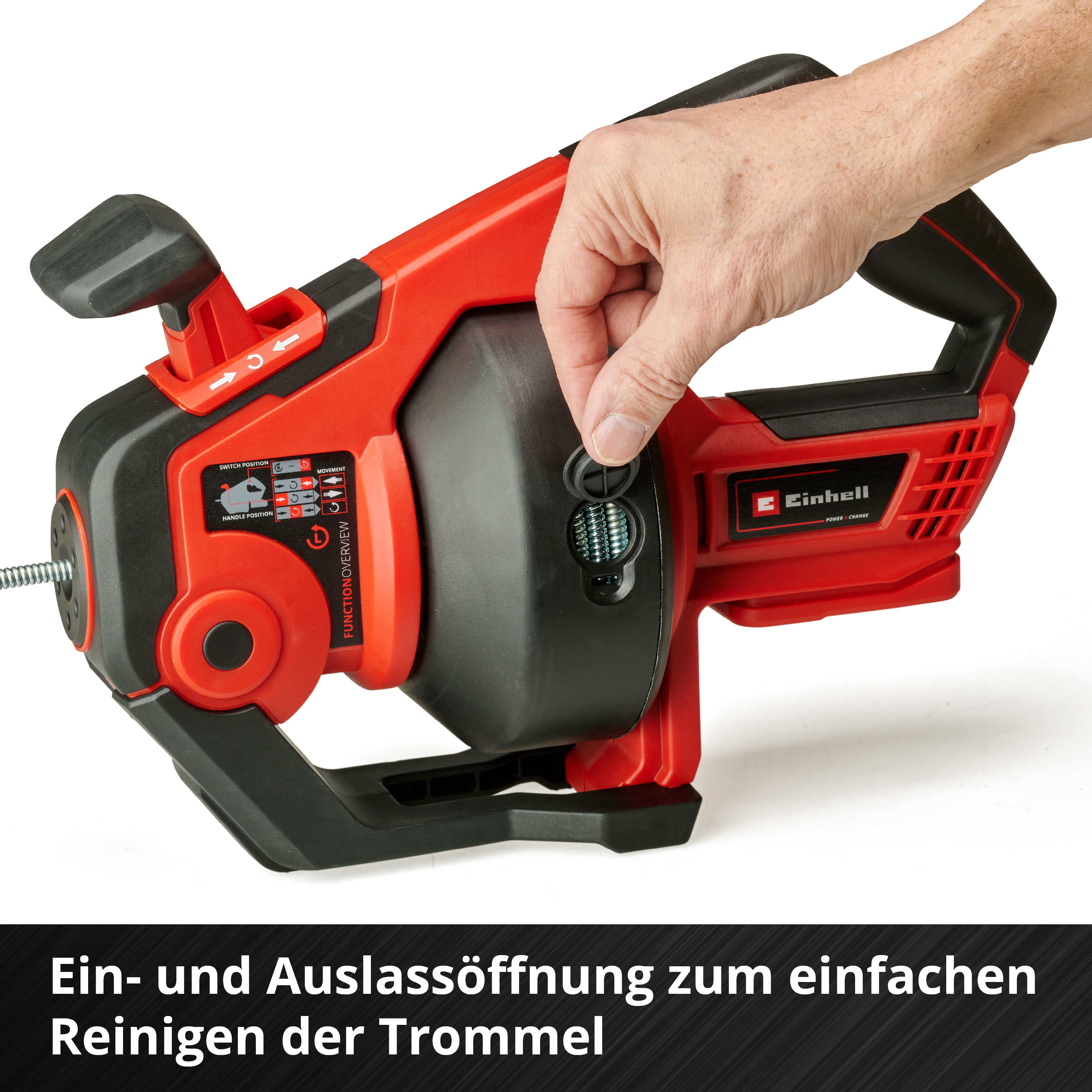 Akku-Rohrreiniger TE-DA 18/760 Li Solo