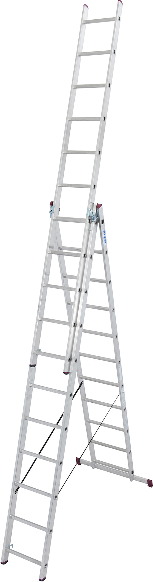 Alu-Kombileiter 3 x 11 Sprossen