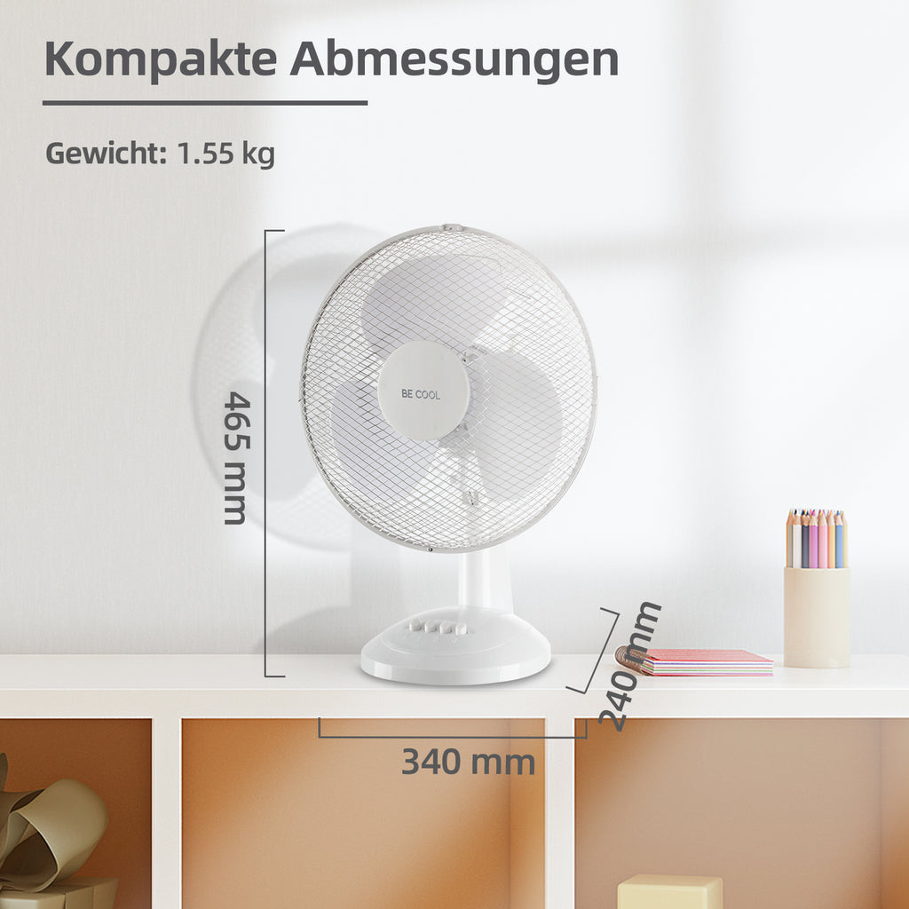 Tischventilator 30 cm Ø