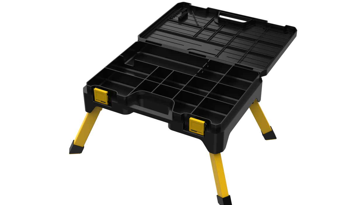 Werkstatthocker + Koffer 2in1