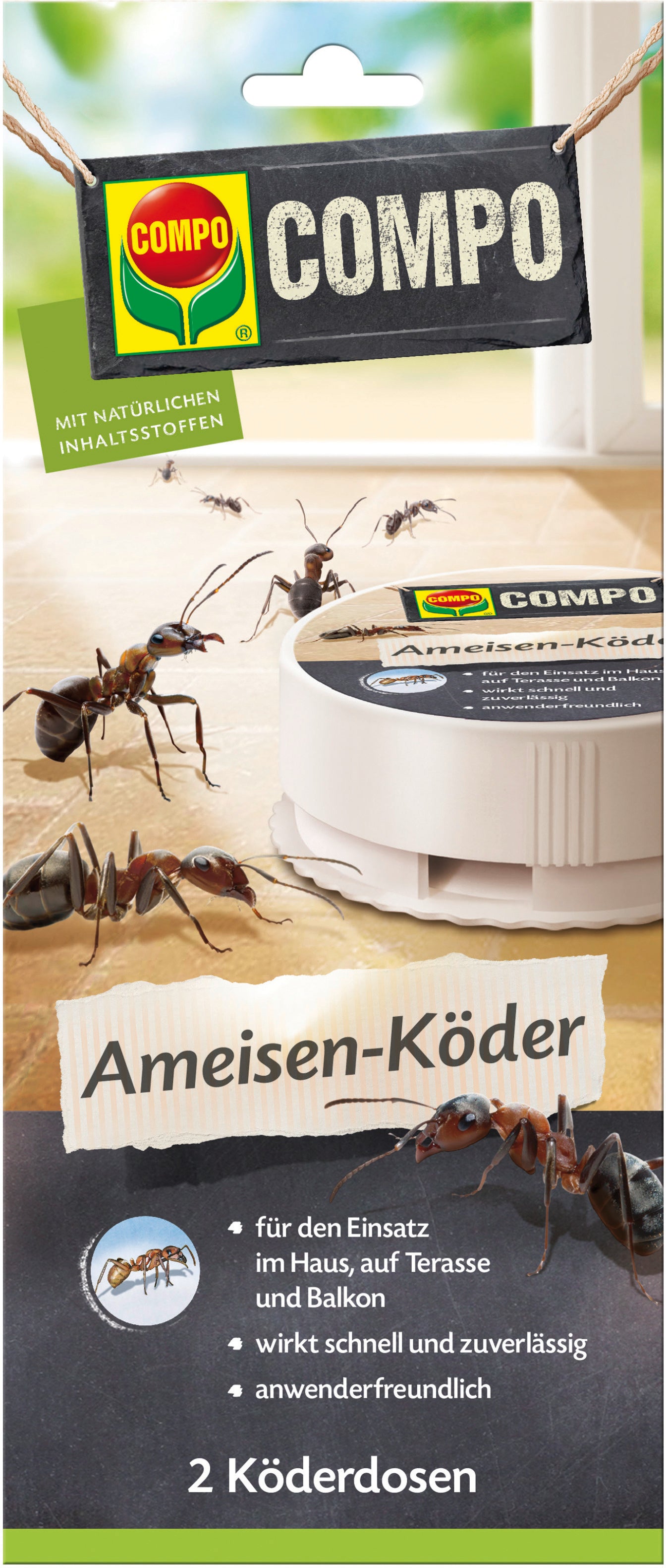 2 Bio Ameisen-Köderdosen