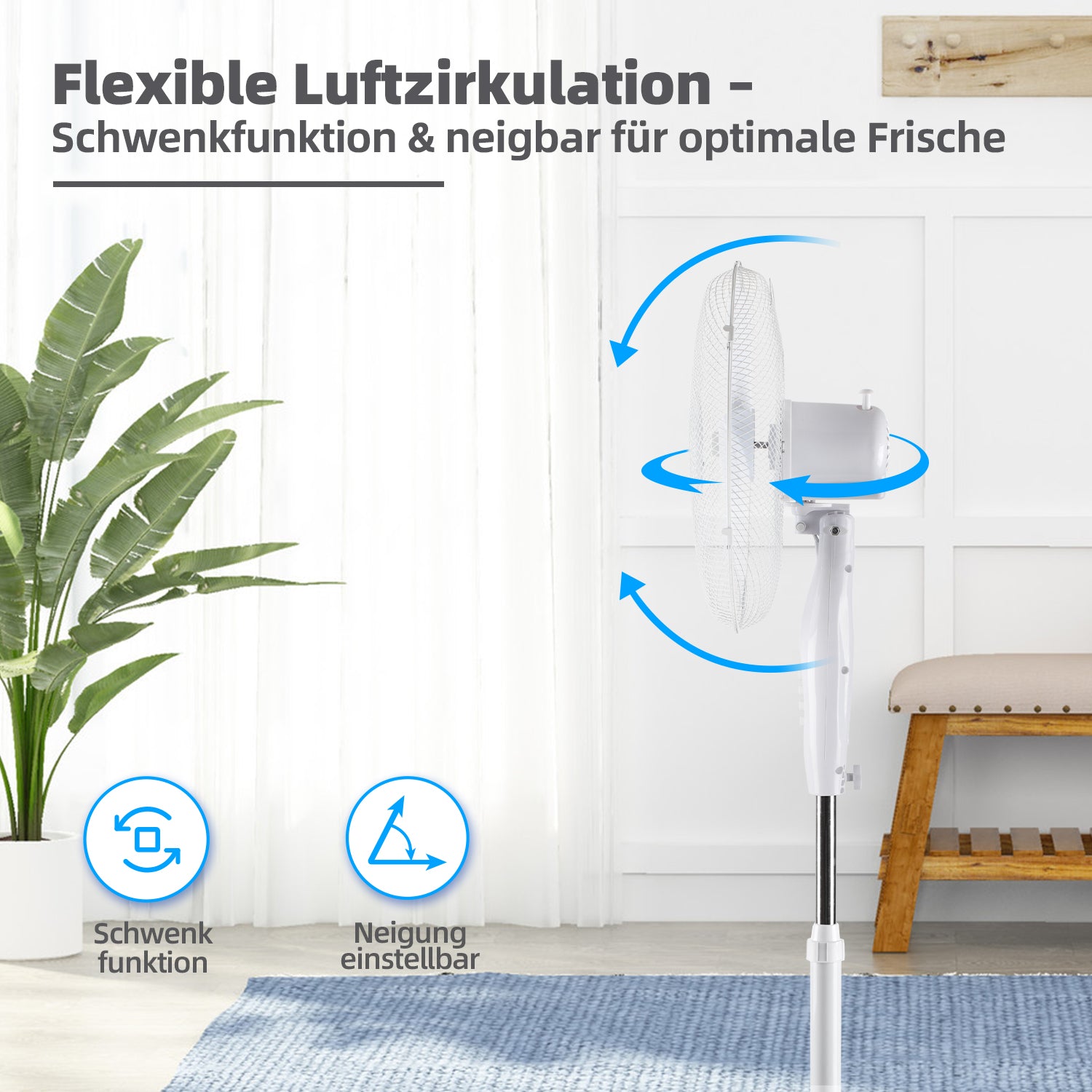 Standventilator 40 cm Ø