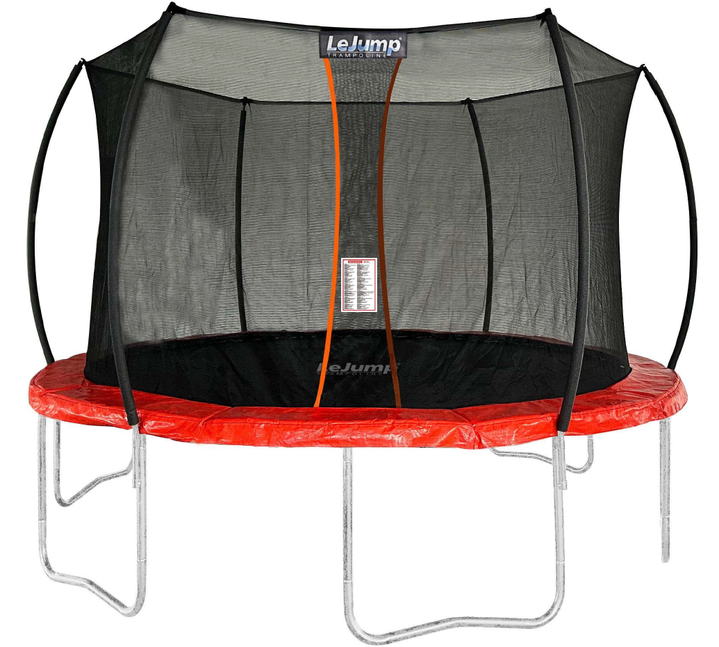 Garten-Trampolin mit Leiter