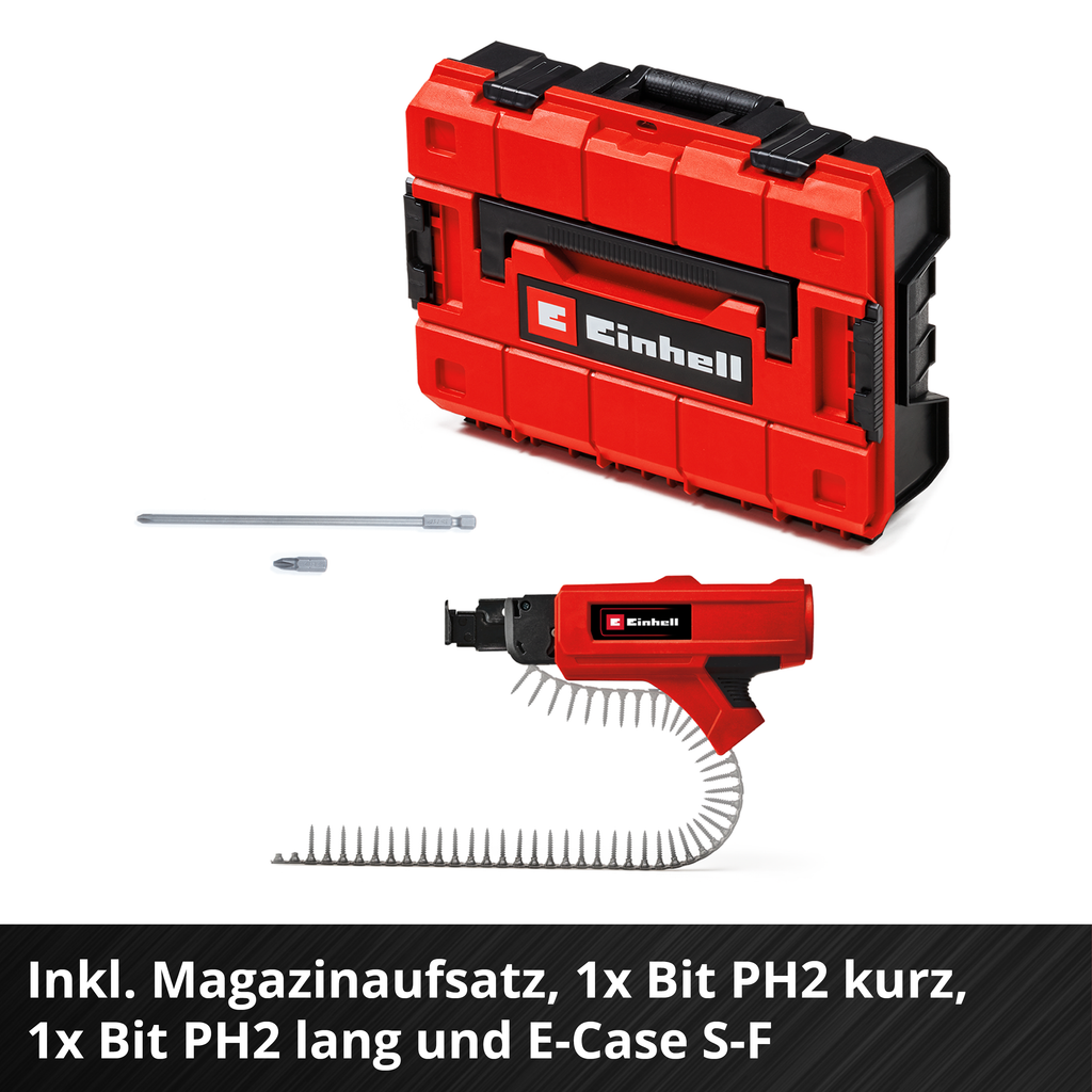 Akku-Trockenbauschrauber TP-DY 18 Li BL +Magazine