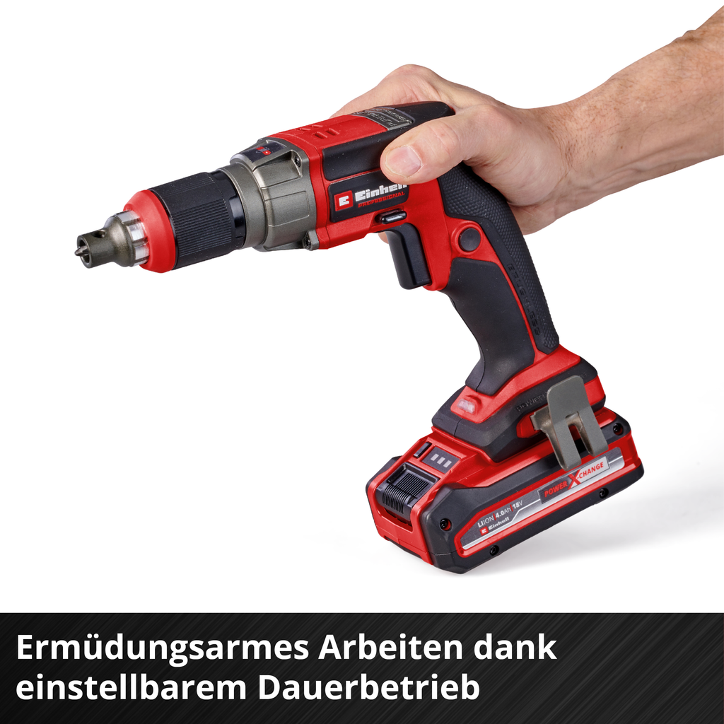 Akku-Trockenbauschrauber TP-DY 18 Li BL +Magazine