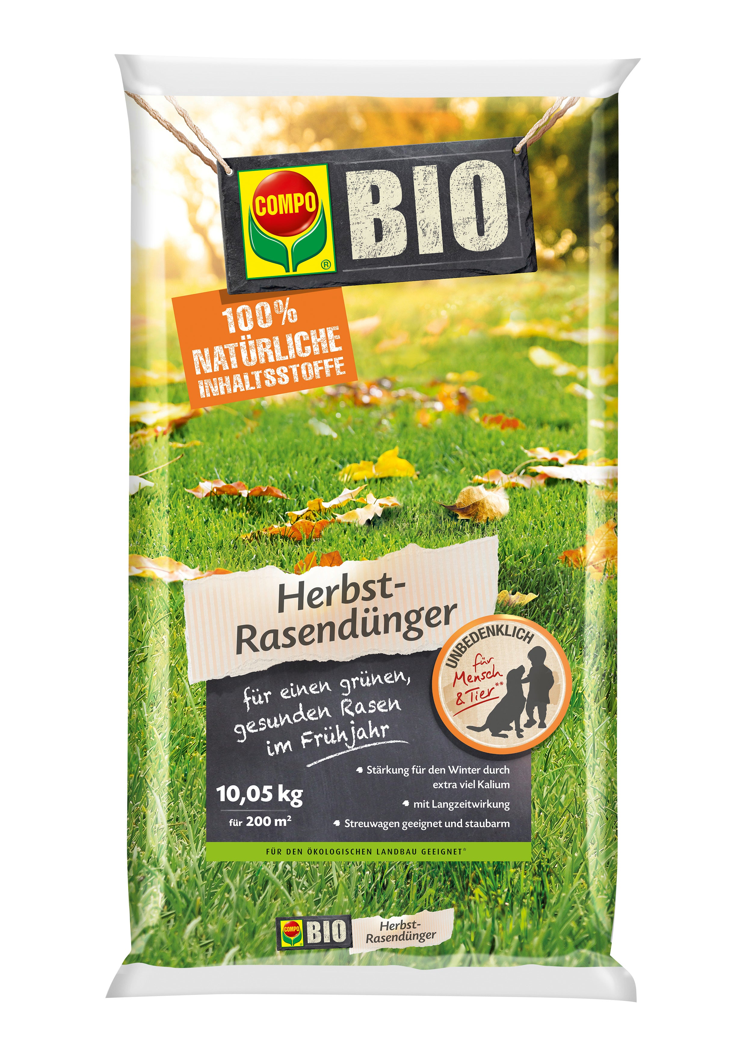 BIO Herbst-Rasendünger 10KG