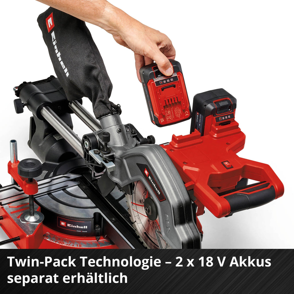 Akku-Zug-Kapp-Gehrungssäge TE-SM 36/8 L Li-Solo