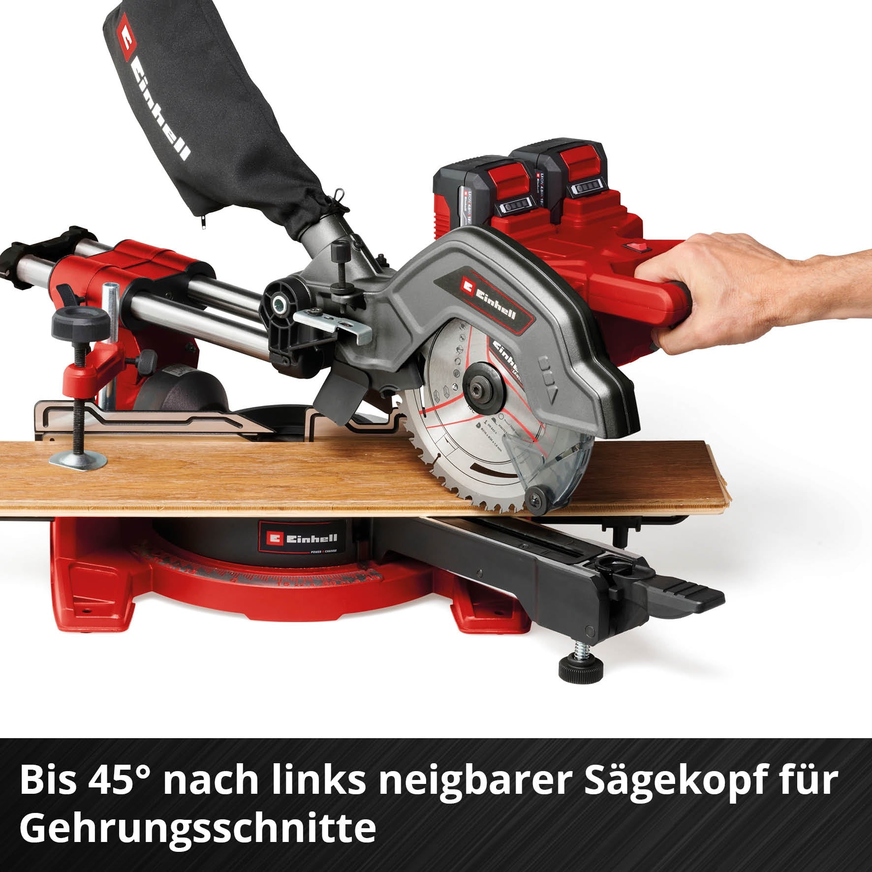 Akku-Zug-Kapp-Gehrungssäge TE-SM 36/8 L Li-Solo