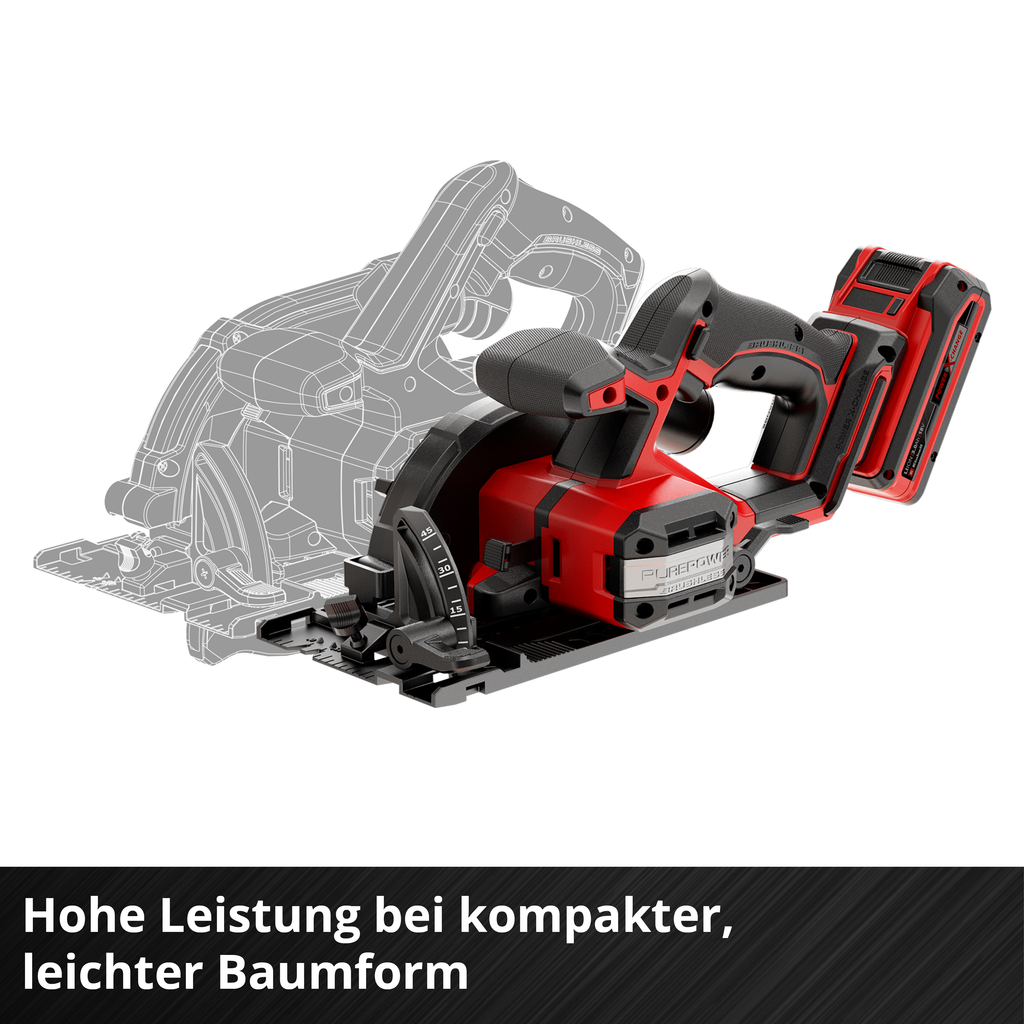 Akku-Handkreissäge TP-CS 18/136-C Li BL - Solo