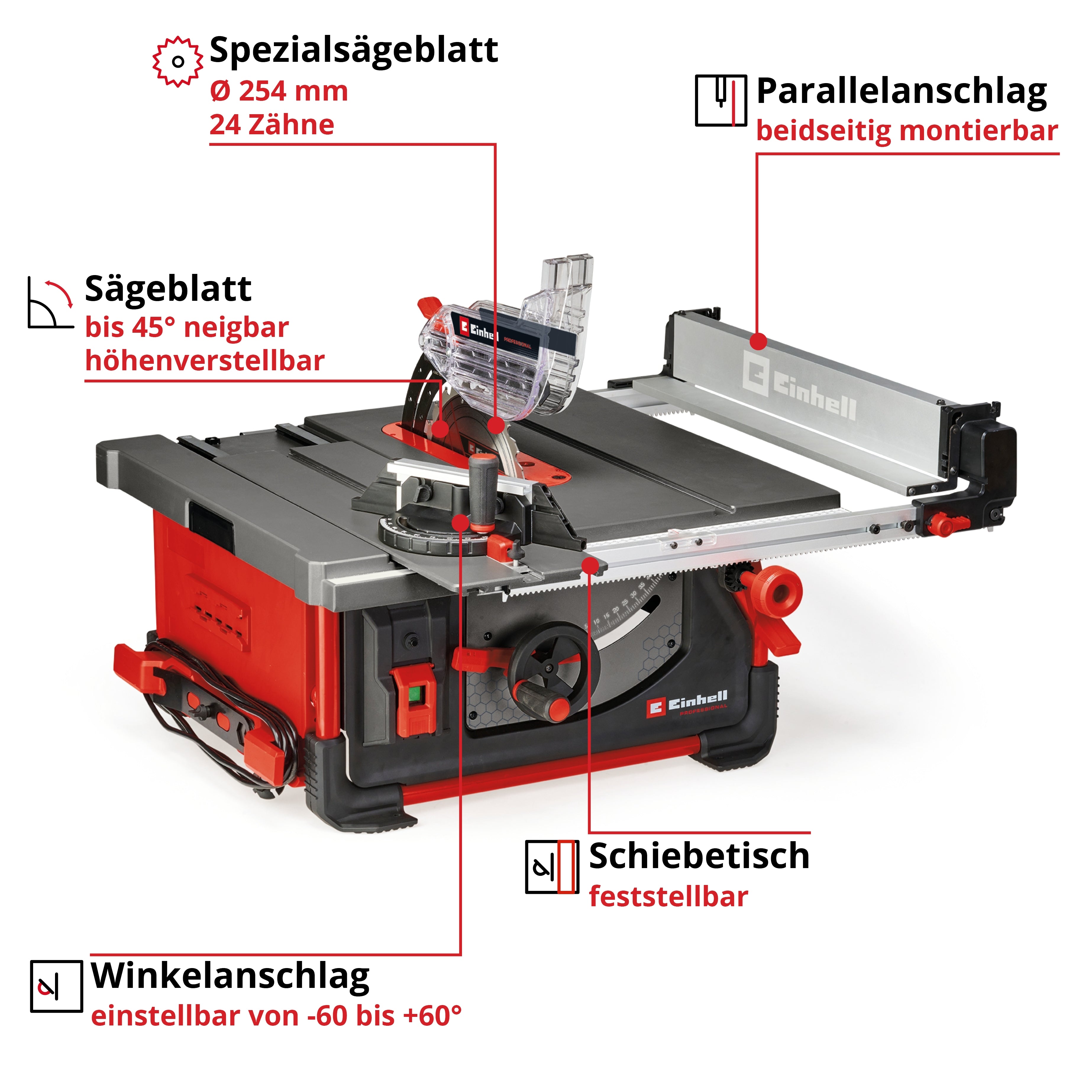 Tischkreissäge TP-CC 10 T
