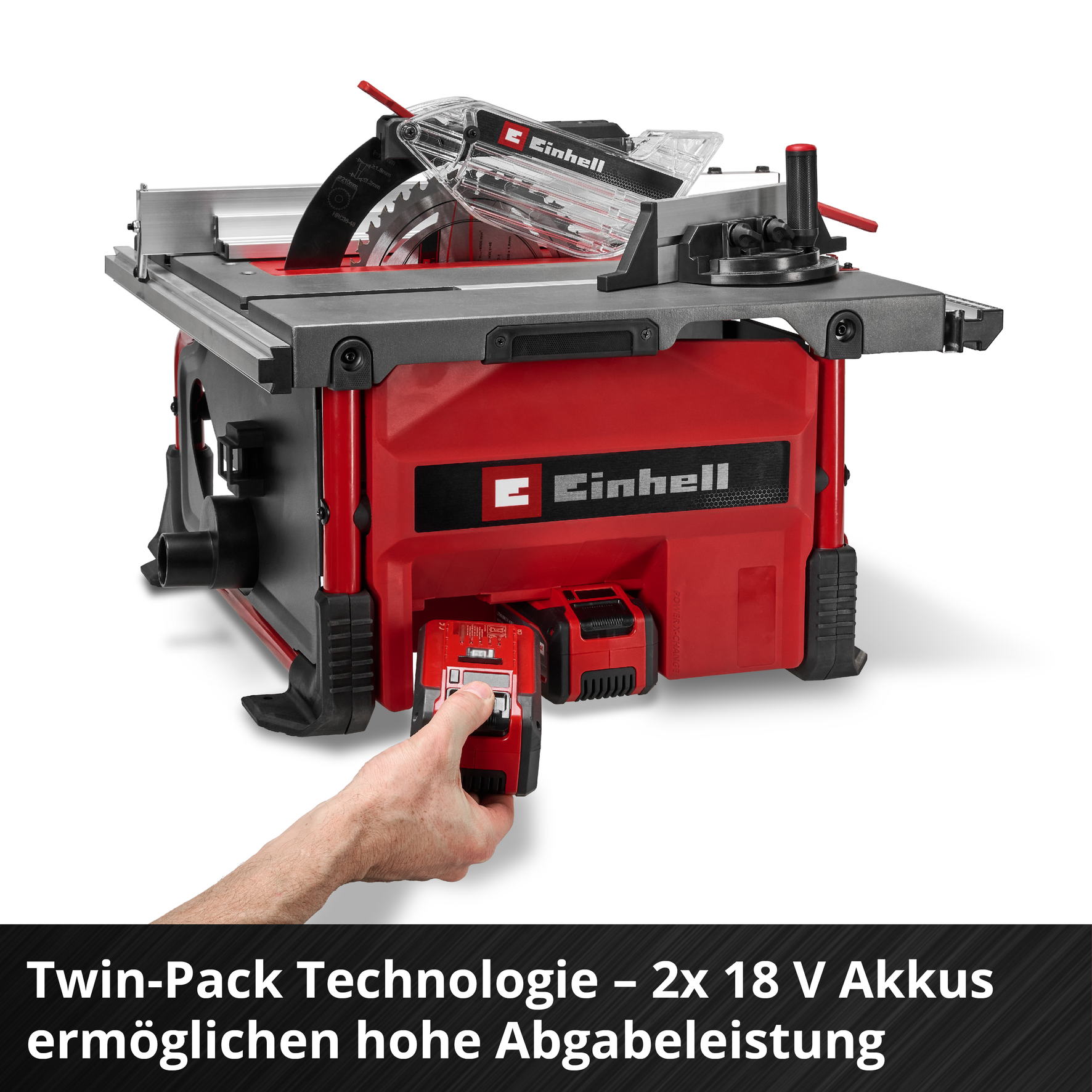 Akku-Tischkreissäge TE-TS 36/8 T Li-Solo