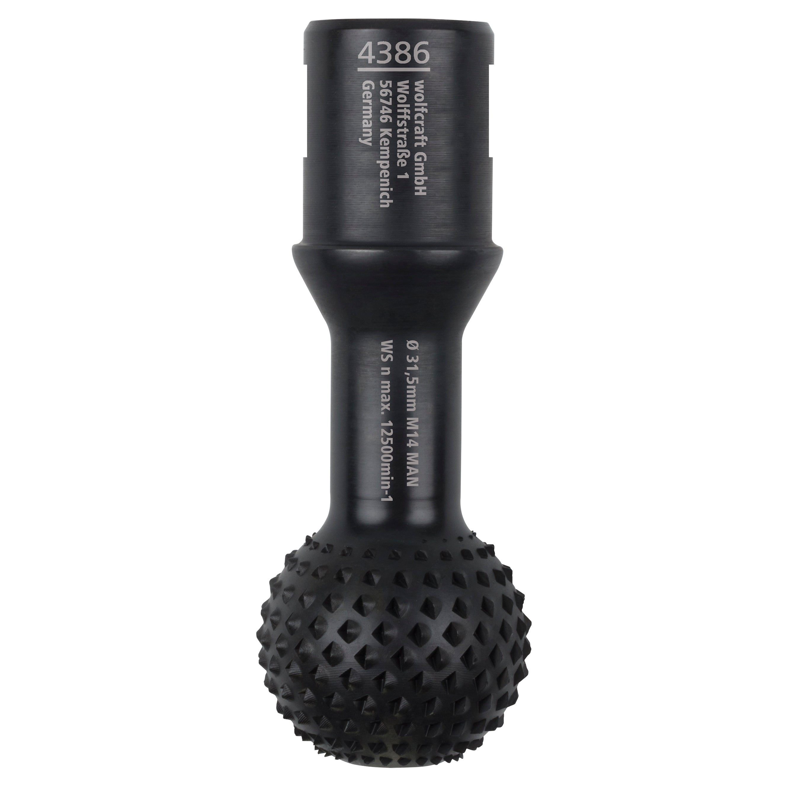 Kugelraspel für Winkelschleifer, Ø 31,5 mm