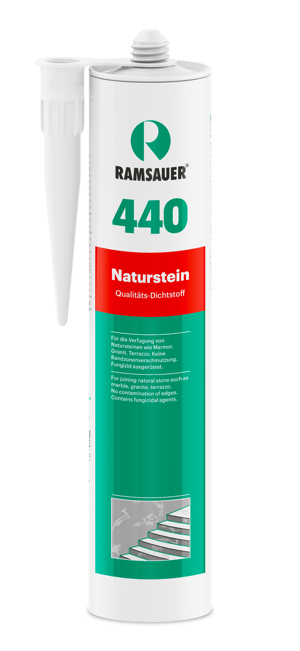 Silikon Dichtstoff 440 Naturstein, transparent 310ml