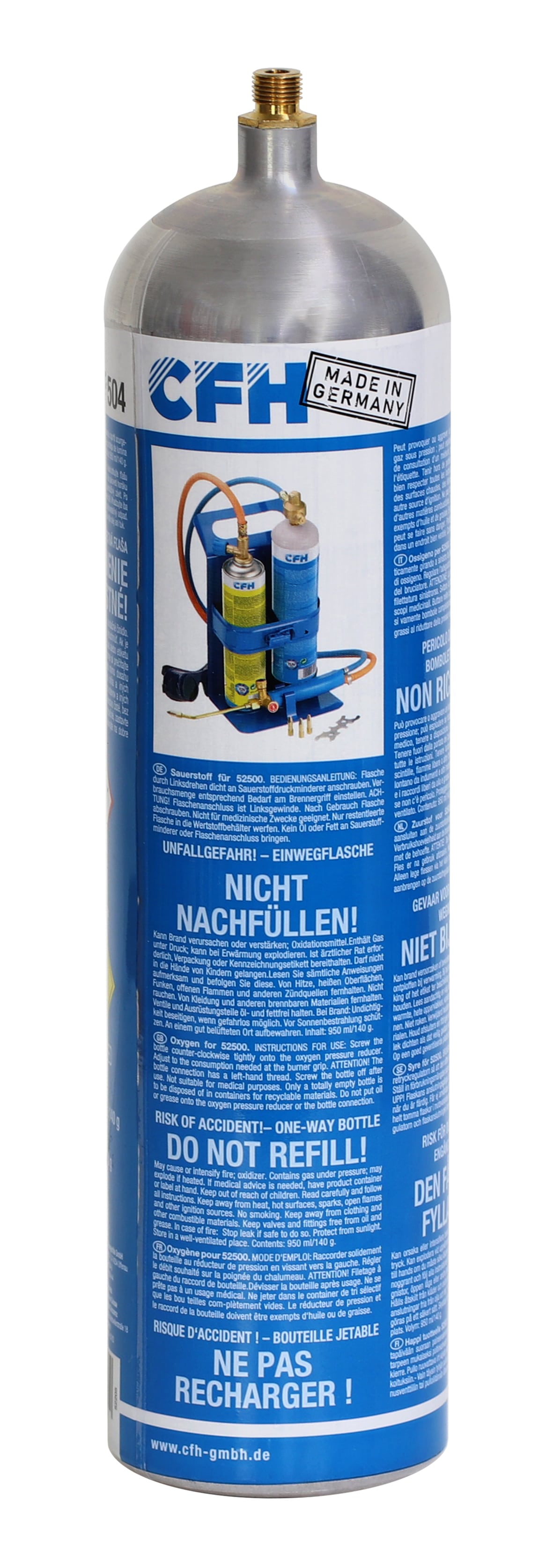 Sauerstoff 0,95 L SF 504