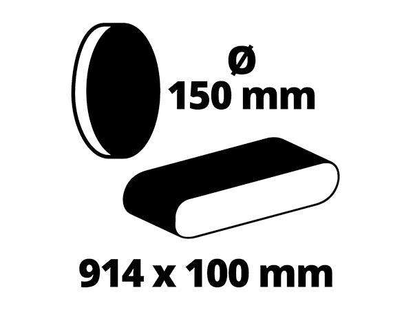 Stand-, Band- und Tellerschleifer TC-US 380